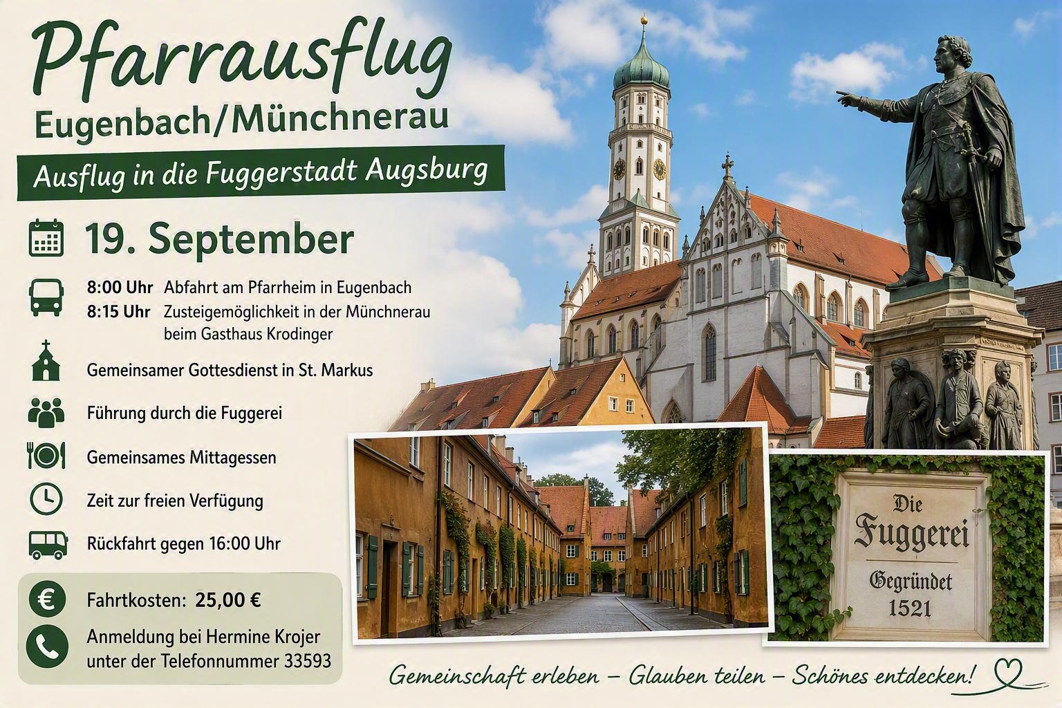 Ausflug Augsburg